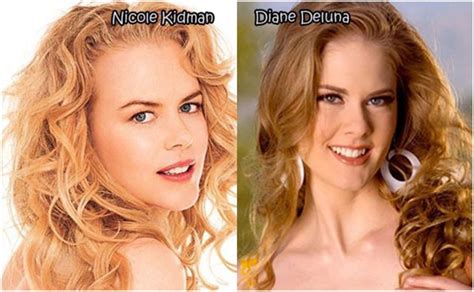 celebrity porn star look alikes|Nicole Kidman hits Paris Fashion Week with look.